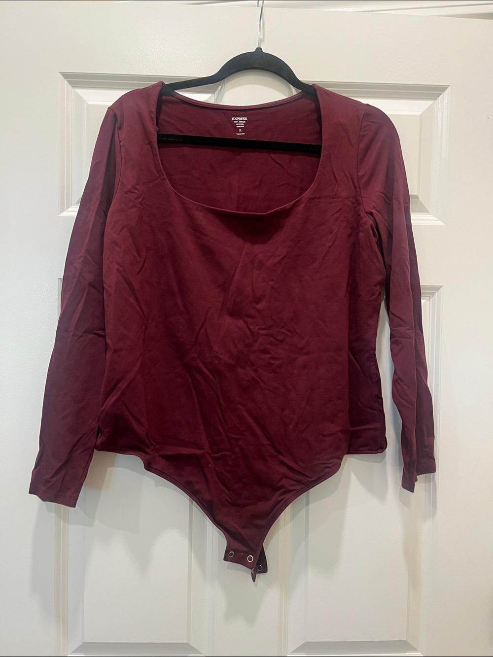 Set of 2 Express Long Sleeve Scoop Neck Bodysuits